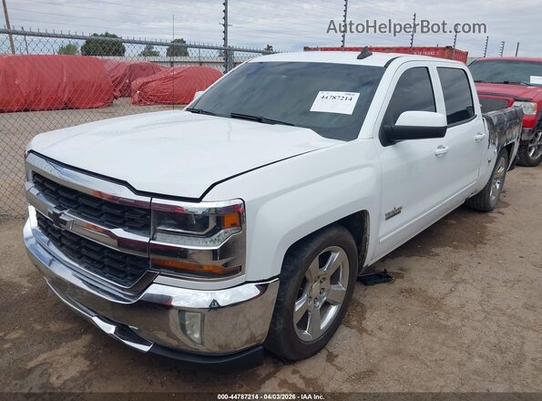 3GCPCREC4GG161745 2016 CHEVROLET SILVERADO White წინა მარცხენა ხედი სამი მეოთხედიდან