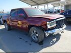 2017 Chevrolet Silverado 1500 1lt Red vin: 3GCPCREC7HG407446