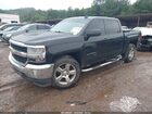 2016 Chevrolet Silverado 1500 1lt Black vin: 3GCPCREC8GG144799