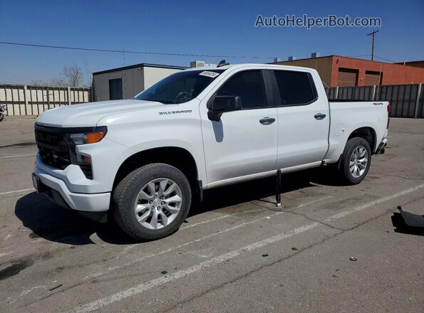 3GCPDBEK0NG595220 2022 CHEVROLET SILVERADO White Vista tres cuartos delantera izquierda