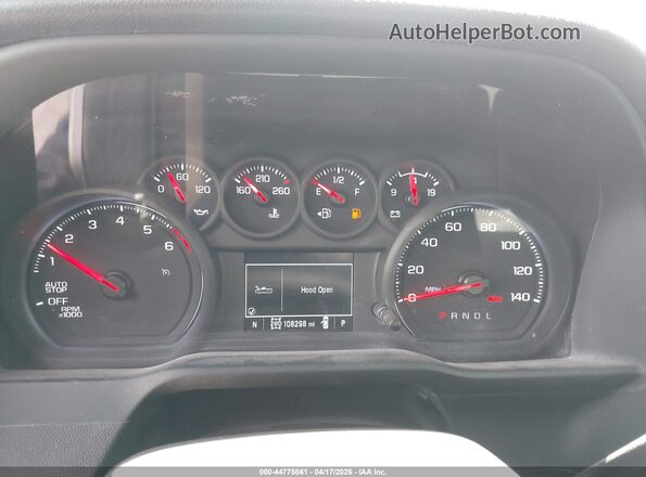 3GCPDBEK4NG568604 2022 CHEVROLET SILVERADO Gray Vista tres cuartos delantera izquierda