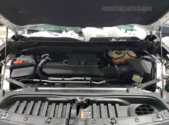 3GCPDBEKXNG518645 2022 CHEVROLET SILVERADO Серебряный Вид задней части салона