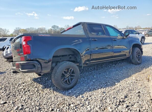 3GCPDCEK3NG572844 2022 CHEVROLET SILVERADO Black Tył prawy