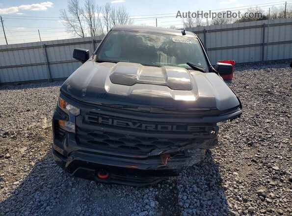 3GCPDCEK3NG572844 2022 CHEVROLET SILVERADO Black Widok z przodu