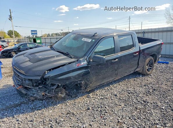 3GCPDCEK3NG572844 2022 CHEVROLET SILVERADO Black Przód lewy