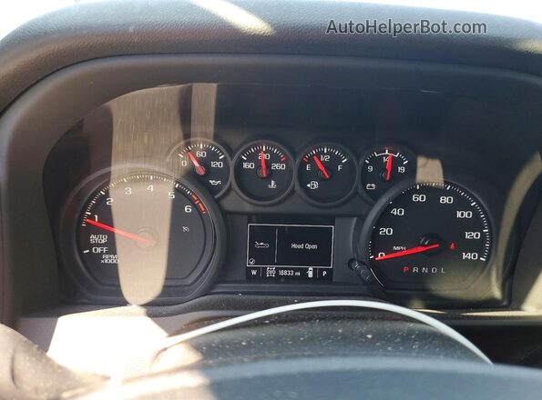 3GCPDCEKXRG175136 2024 CHEVROLET SILVERADO Black Instrument cluster view