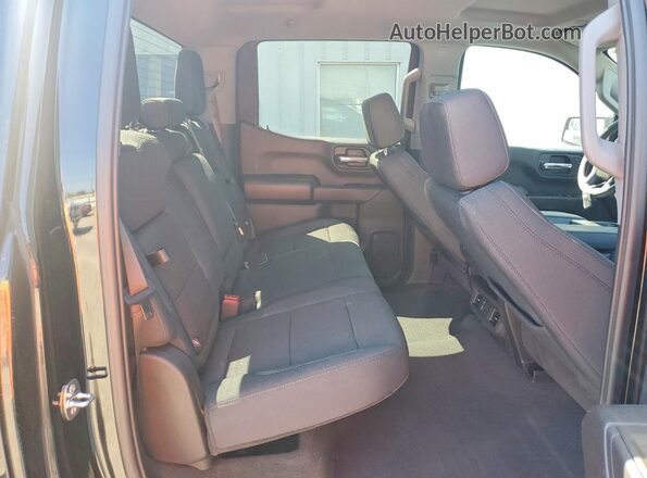 3GCPDCEKXRG175136 2024 CHEVROLET SILVERADO Black Rear seats view