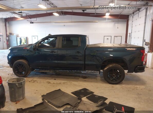 3GCPDFEK0NG645721 2022 CHEVROLET SILVERADO Blue Панорамний вид салону 360°