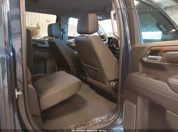 3GCPDFEK0NG645721 2022 CHEVROLET SILVERADO Blue Вид наклейки з VIN-кодом