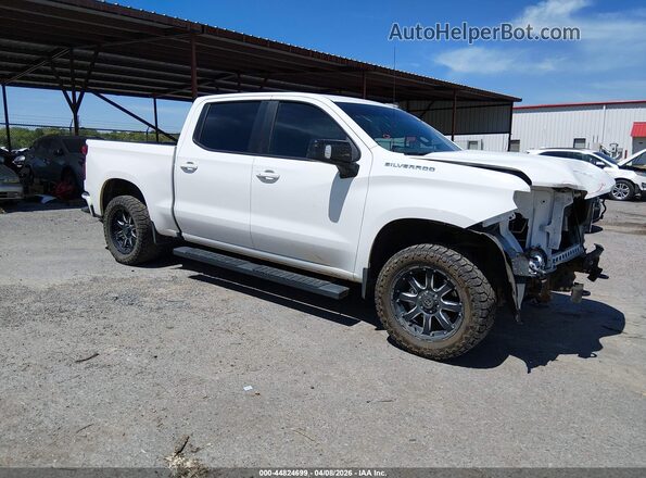 3GCPWDED6NG210346 2022 CHEVROLET SILVERADO White Front right