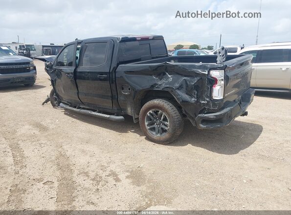 3GCUDFEL8NG516766 2022 CHEVROLET SILVERADO Black Tył lewy
