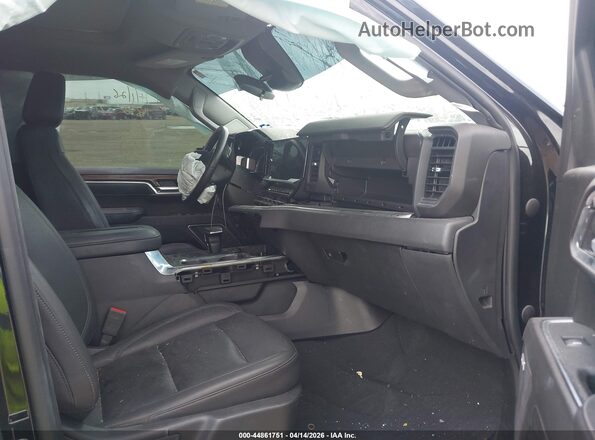 3GCUDFEL8NG516766 2022 CHEVROLET SILVERADO Black Widok wnętrza z przodu