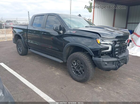 3GCUDHEL7RG245572 2024 CHEVROLET SILVERADO Черный Передняя правая четверть