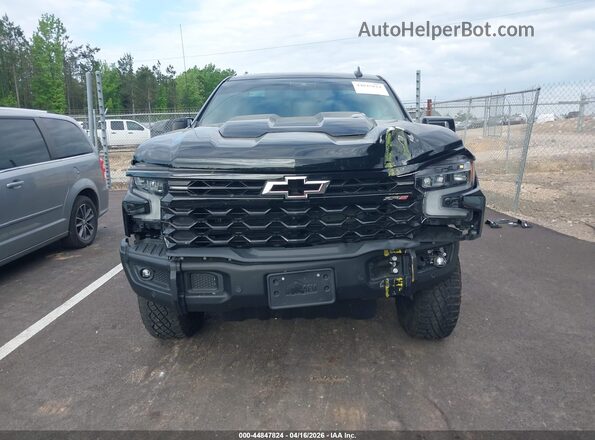 3GCUDHEL7RG245572 2024 CHEVROLET SILVERADO Черный Вид задней части салона