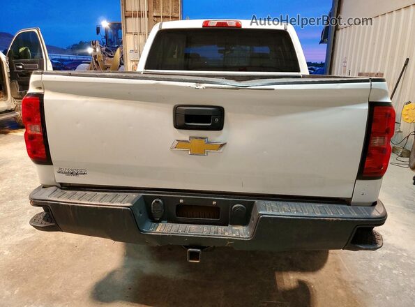 3GCUKNEC4GG256207 2016 CHEVROLET SILVERADO Белый Вид сзади