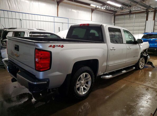 3GCUKREC1JG361334 2018 CHEVROLET 1500 Серебряный Задняя правая четверть