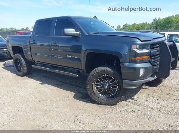 3GCUKREC2HG353527 2017 CHEVROLET SILVERADO Black Przód prawy