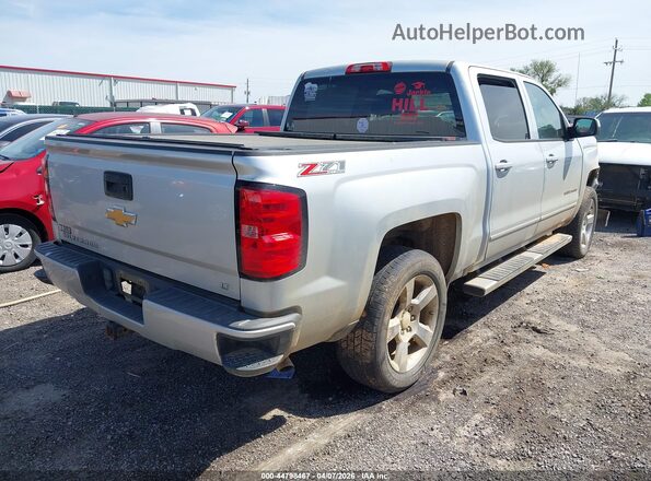 3GCUKREC4GG194640 2016 CHEVROLET SILVERADO Серебряный Задняя правая четверть