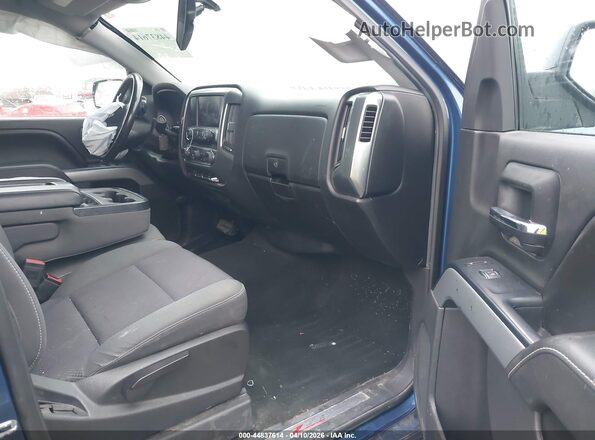 3GCUKREC4GG218225 2016 CHEVROLET SILVERADO Синий Вид салона спереди