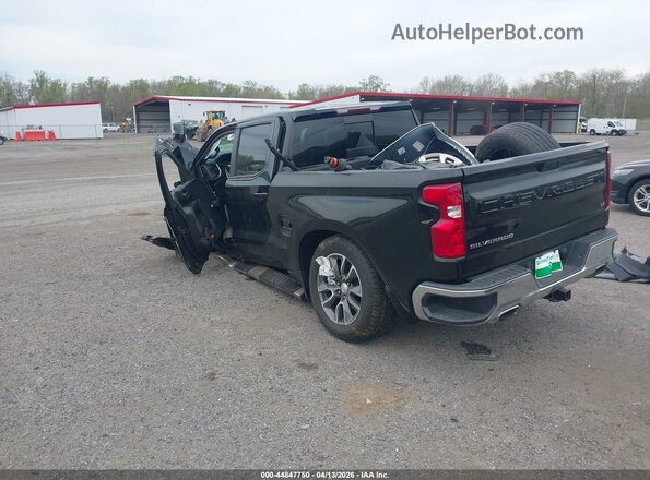3GCUYDED2LG379936 2020 CHEVROLET SILVERADO Черный Задняя левая четверть