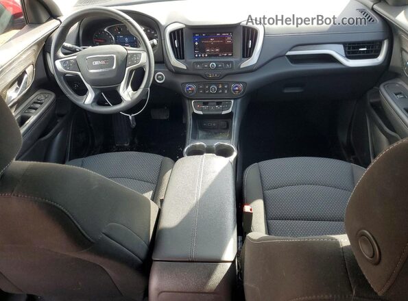 3GKALMEG2RL103952 2024 GMC TERRAIN Red Vista del salpicadero