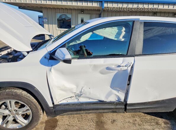 3GKALMEG2RL393769 2024 GMC TERRAIN White Widok wnętrza z przodu