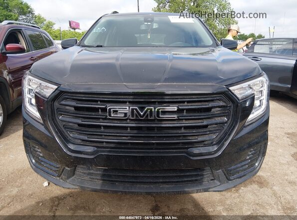 3GKALMEG3RL256467 2024 GMC TERRAIN Черный Вид задней части салона