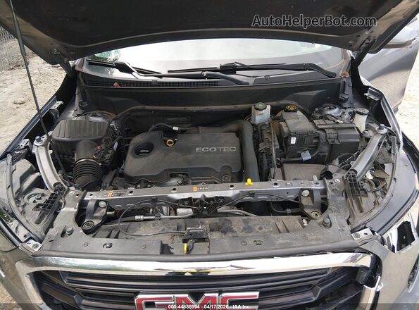 3GKALMEV2JL242014 2018 GMC TERRAIN Синий Вид сзади
