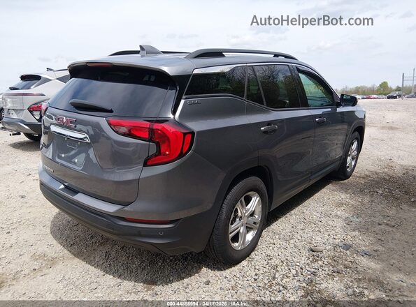 3GKALMEV2JL242014 2018 GMC TERRAIN Синий Задняя правая четверть