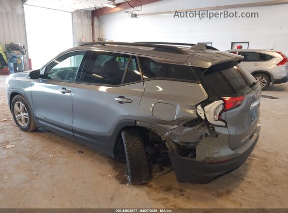 3GKALMEV4LL342344 2020 GMC TERRAIN Gray Задня ліва чверть