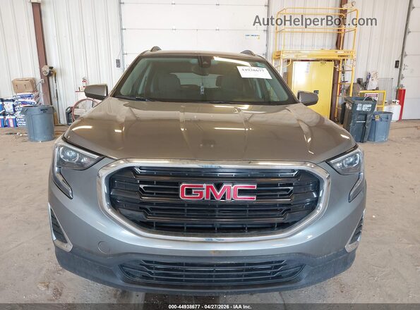 3GKALMEV4LL342344 2020 GMC TERRAIN Gray Вид щитка приладів