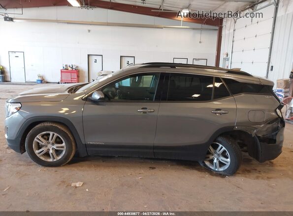 3GKALMEV4LL342344 2020 GMC TERRAIN Gray Панорамний вид салону 360°
