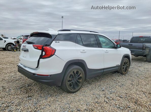3GKALMEV7LL310813 2020 GMC TERRAIN White Задня права чверть