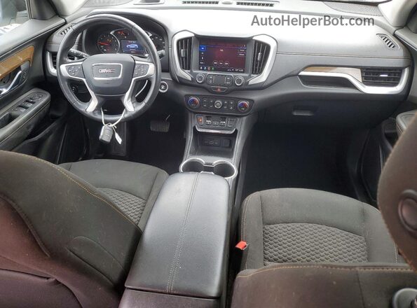 3GKALMEV7LL310813 2020 GMC TERRAIN White Вид панелі приладів