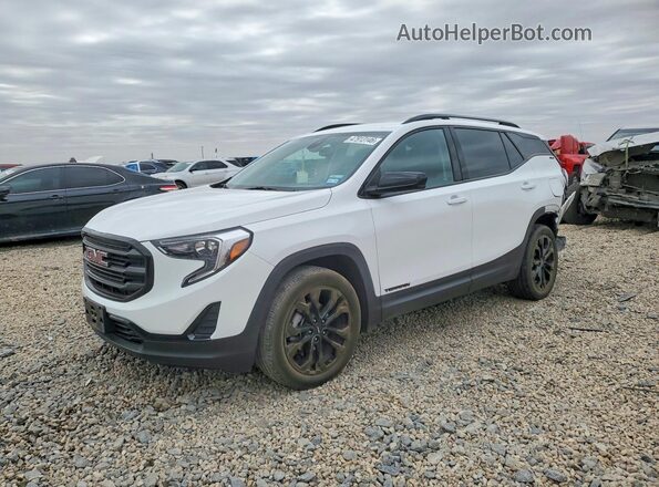 3GKALMEV7LL310813 2020 GMC TERRAIN White Передня ліва чверть
