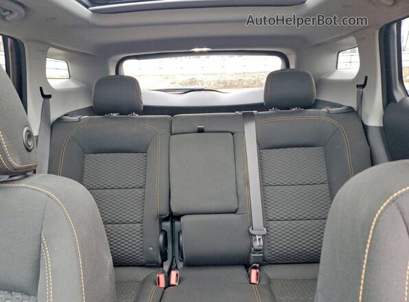 3GKALMEV7LL342189 2020 GMC TERRAIN Black Vista de los asientos traseros