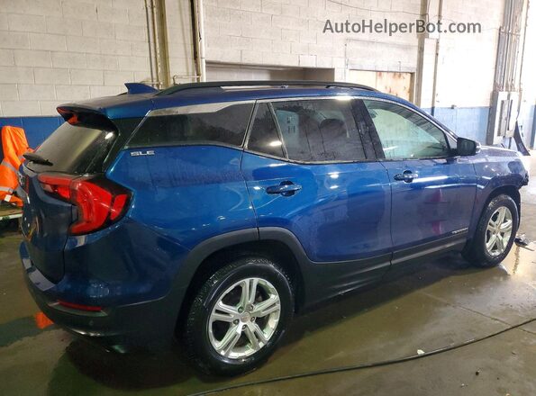 3GKALMEV8LL240268 2020 GMC TERRAIN Blue Rear right