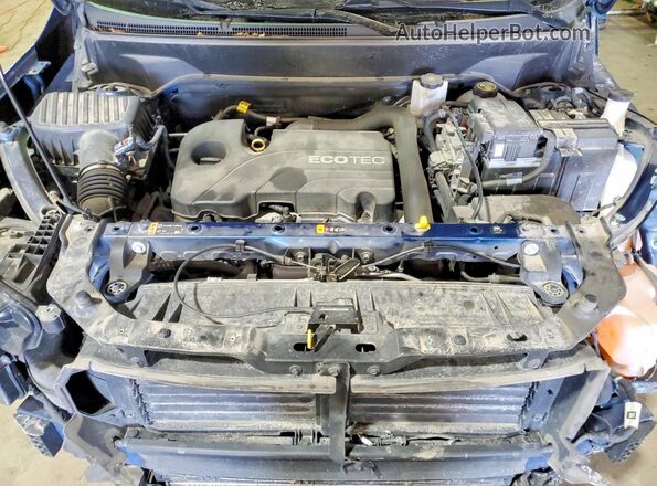 3GKALMEV8LL240268 2020 GMC TERRAIN Blue Engine compartment view