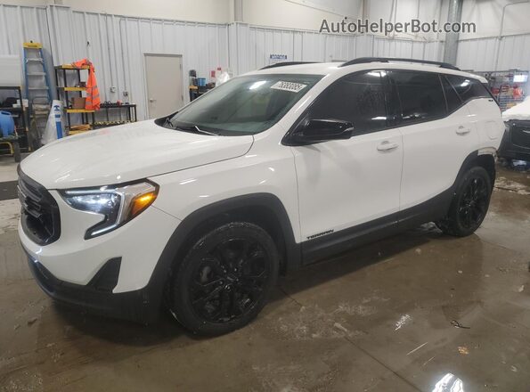 3GKALMEV9LL217470 2020 GMC ACADIA Белый Передняя левая четверть
