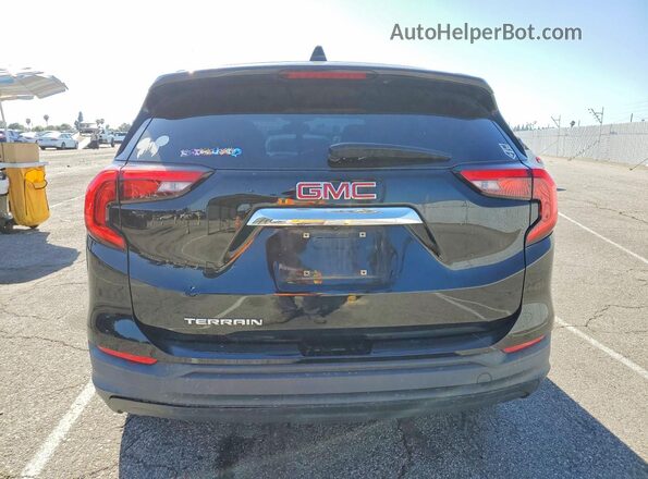 3GKALMEV9LL305581 2020 GMC TERRAIN Черный Вид сзади