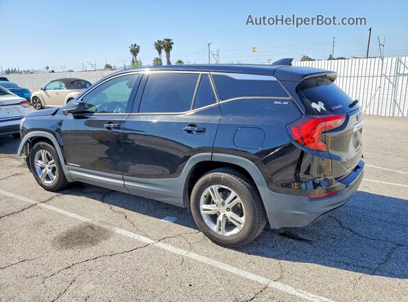 3GKALMEV9LL305581 2020 GMC TERRAIN Черный Задняя левая четверть