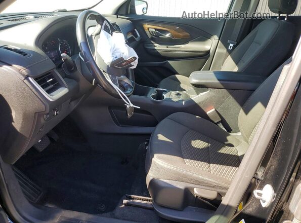 3GKALMEV9LL305581 2020 GMC TERRAIN Черный Вид салона спереди