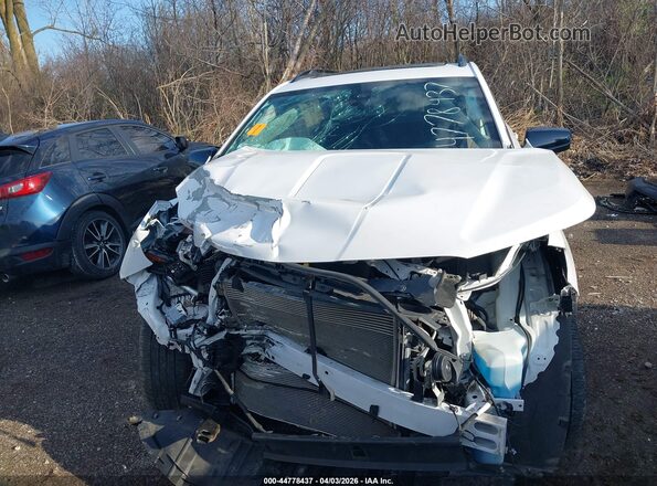 3GKALMEVXML308264 2021 GMC TERRAIN Белый Вид панели приборов
