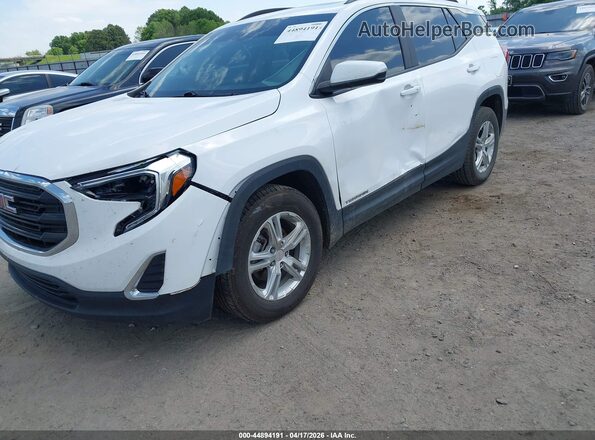3GKALMEVXML360087 2021 GMC TERRAIN Белый Вид спереди