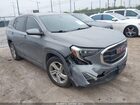 2018 Gmc Terrain Sle Gray vin: 3GKALMEX7JL137115
