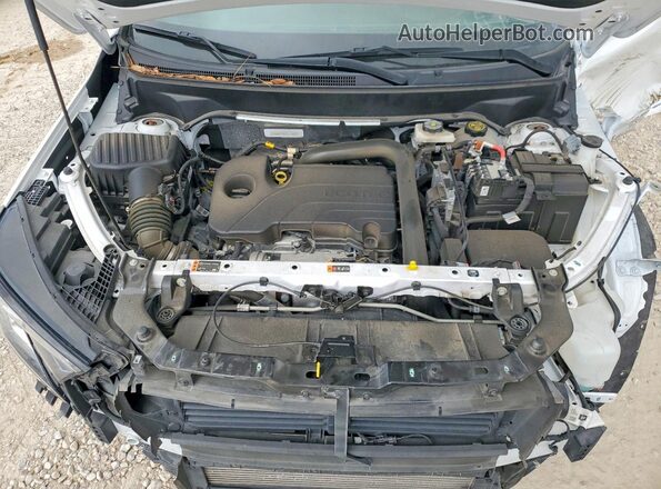 3GKALPEG2PL165222 2023 GMC TERRAIN White Vista del compartimento del motor