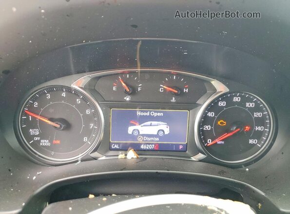 3GKALPEGXPL184391 2023 GMC TERRAIN White Widok zestawu wskaźników