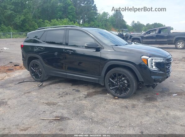3GKALPEGXPL204932 2023 GMC TERRAIN Черный Передняя правая четверть