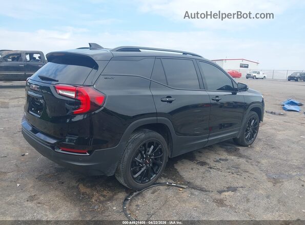 3GKALPEGXPL204932 2023 GMC TERRAIN Черный Задняя правая четверть