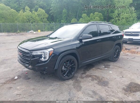 3GKALPEGXPL204932 2023 GMC TERRAIN Черный Передняя левая четверть